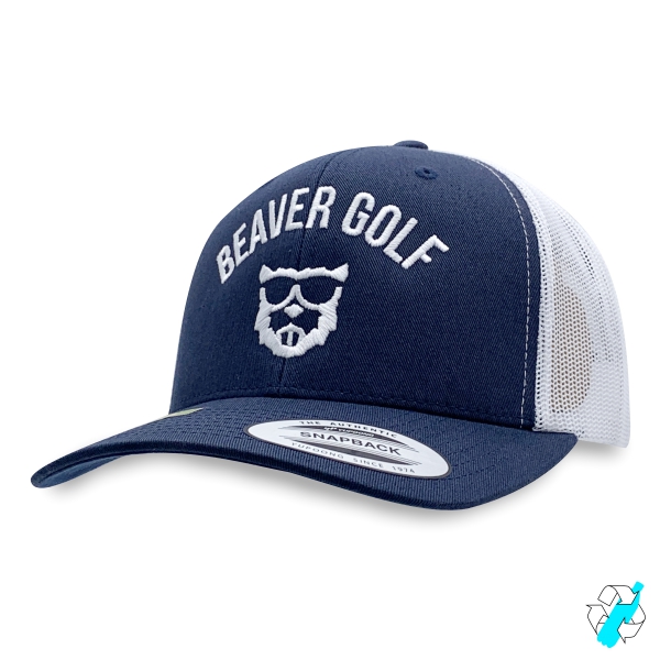 BEAVER CAP Recycled Trucker (Navy)