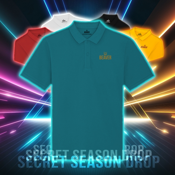 Secret Season Drop Polo 'Ocean Depth'