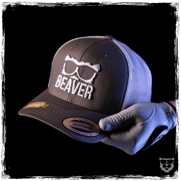 BEAVER Trucker Snapback Cap 'gris'