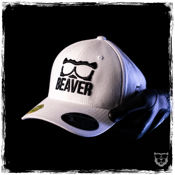 BEAVER Curved Snapback 'weiß'