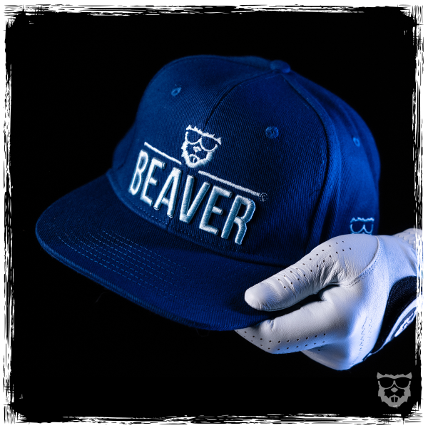 BEAVER Bio-Flat Snapback 'bleu'