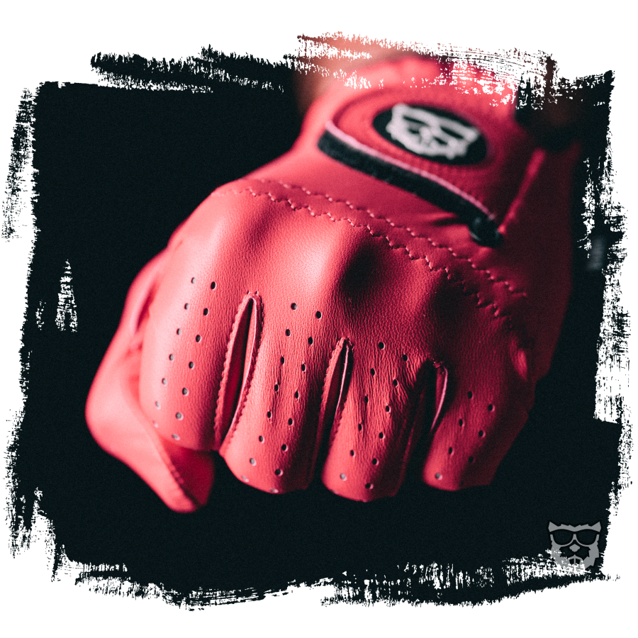 BEAVER GOLF Golfhandschuh ALL SEASON ULTRA 'Sunset Red'