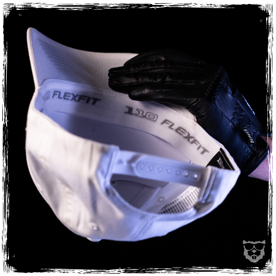 BEAVER Curved Snapback 'weiß'