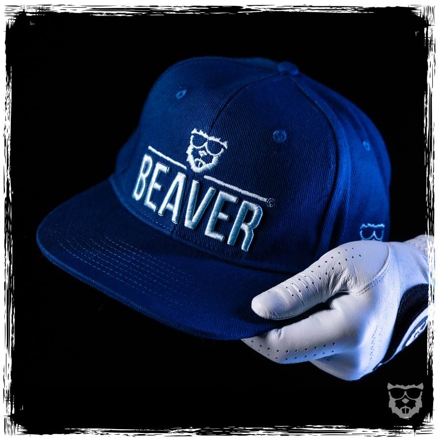 BEAVER Bio-Flat Snapback 'bleu'