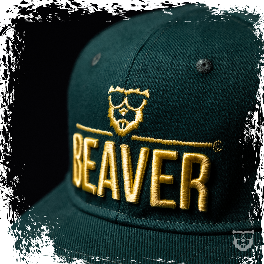 BEAVER Bio-Flat Snapback 'grün'