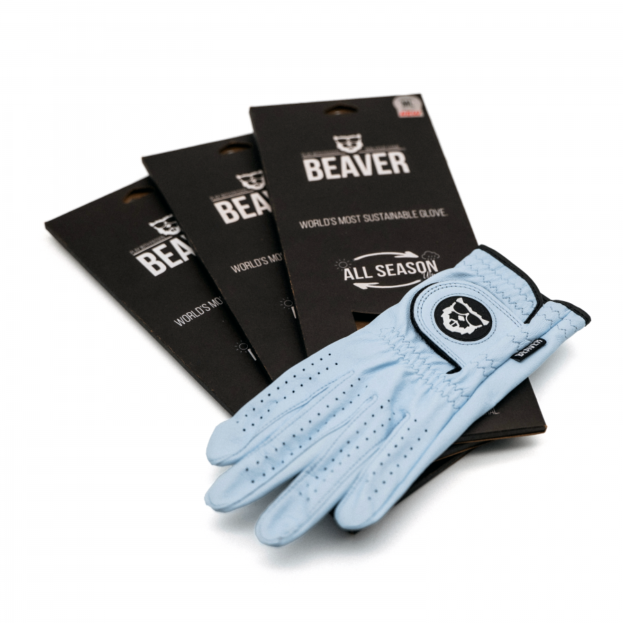 BEAVER GOLF Golf glove ALL SEASON ULTRA SeasonPack (3x) 'Blue Skies'