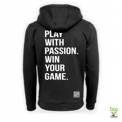 Hoodie 'Play with passion'-Kollektion