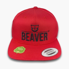 BEAVER Cap Premium Flat (Red Velvet)