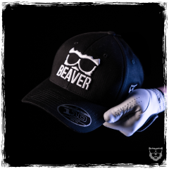 BEAVER Curved Snapback 'schwarz'