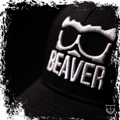 BEAVER Curved Snapback 'noir'