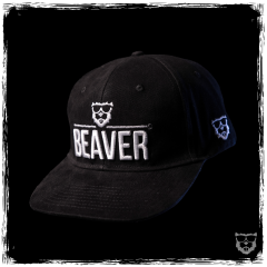 BEAVER Bio-Flat Snapback 'schwarz'