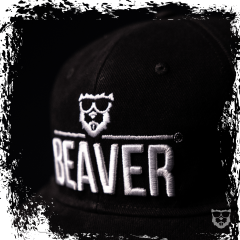 BEAVER Bio-Flat Snapback 'noir'