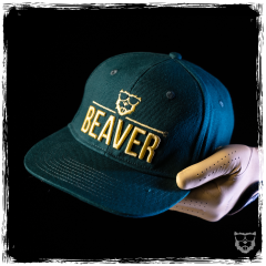 BEAVER Bio-Flat Snapback 'grün'