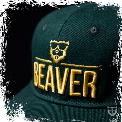 BEAVER Bio-Flat Snapback 'vert'