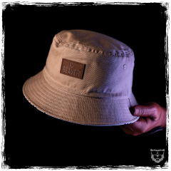 BEAVER Bucket Hat 'sand/weiß'