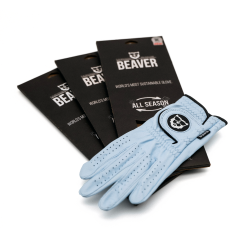 BEAVER GOLF Gant de golf ALL SEASON ULTRA SeasonPack (3x) 'Blue Skies'